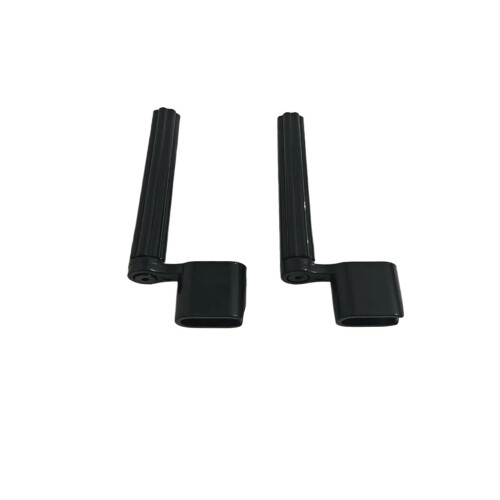 2PCS Guitar String Winder Set for Acoustic Guitar, Ergonomic Grip, Fast String Winding, Black Finish