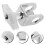 Drum Cowbell Holder with Adjustable Extension Arm, Secure Clamp Mount and Clip Lock Design 2
