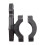 Universal Motorcycle Drink Bottle Cup Kettle Rack Holder Mount for ATV Bicycle  Titanium 8