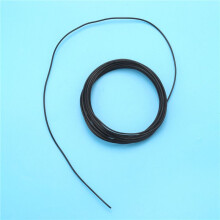 10 Rouleaux de Fils de Bonsaï Fil de Formation de Bonsaï en Aluminium Anodisé en 5 Tailles - 1,0 Mm, 1,5 Mm, 2,0 Mm, 2,5 Mm, 3,0 Mm Noir