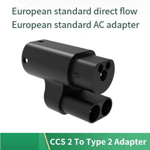 CCS2 to Type 2 Plug  EV Charging Connector Adapter for  15-19 CCS2 Charger to Type2 Connect Adapter Fast Adapter 2