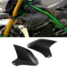 For  Z900 2025 Motorcycle Radiator Side Cover Panel Frame Guard Fairing Protector Accessories Carbon Fiber