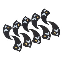 10pcs Self Adhesive Ukulele Decals Butterfly Stickers for Scratch Resistant Protection and Easy Application