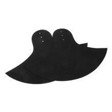 2pcs Drum Cymbal Mute Pads Set for Electronic Drums, Low Noise Practice with Natural Rebound