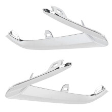 Chrome Front Bumper Fog Lamp Cover Trim Left Right Side 23335550 for Terrain 2018 2019 2020 Right