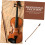 Wooden Violin Bow for Practice, Well Balanced Handling and Durable Construction for Students 5