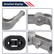 Exhaust Bracket Muffler Support Assembly 68275662AB 68395841AA for Ram 1500 3.0L 5.7L 6.2L 2019-2025