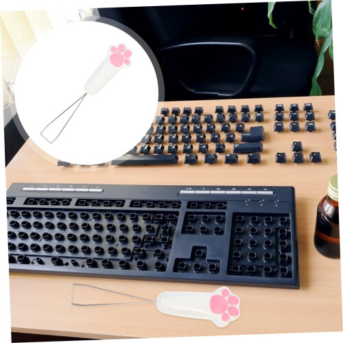 Mechanical Keyboard Keycap Puller Tool with Ergonomic Grip for Safe Keycap Removal and Quick Maintenance 2