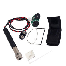 Acoustic Bass Pickup with Active Preamp, Clear Amplified Tone, Easy Install, Volume and Tone Control for Gmb634