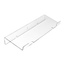 Ergonomic Acrylic Keyboard Stand with Tilt Design, NonSlip Base for Comfortable Office and Gaming Setup