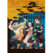 DIY 5D Diamond Painting By Number Kit Full Drill Embroidery Stitch Arts Wall Decor Slayer Anime