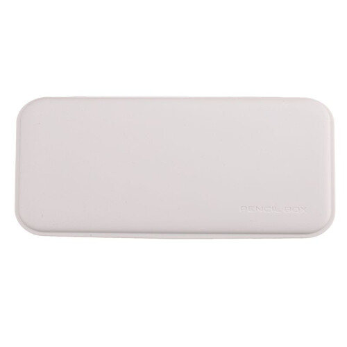 Capacity Simplicity Pencil Box Storage Box  Pen Pencil Case Compartment Storage Waterproof Pencil Case-Grey