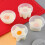 Cute Egg Boiler Set Plastic Egg Poacher Set Kitchen Egg Cooker Tools Egg Mold Form with Lid Brush Pancake Maker 5