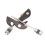 2 Pack Wooden Violin Bows with Iron Screw Tip, Durable Construction for Professional Performance and Quick Replacement 1