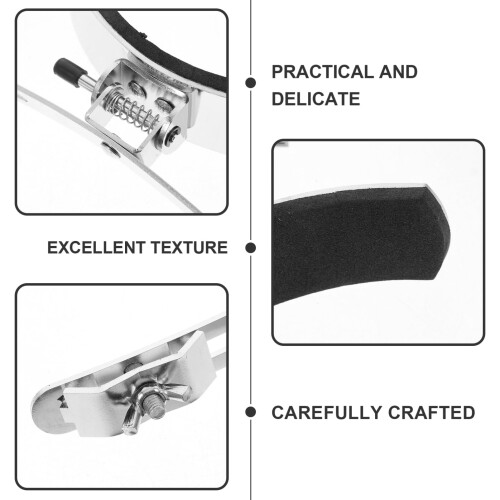 Snare Drum Stand Adjustable Holder for Enhanced Stability and Performance for All Skill Levels 2