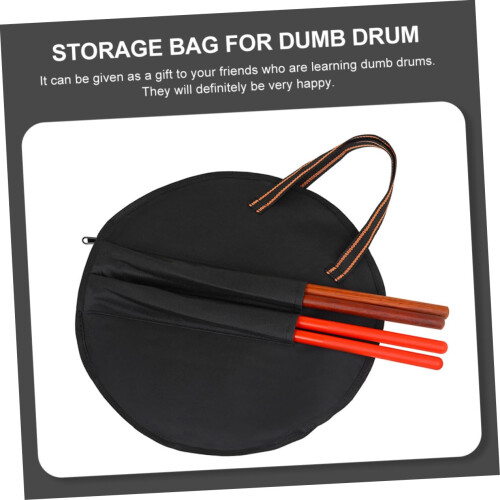 Padded Drum Bag with Ergonomic Shoulder Strap, Durable Stitching and Multiple Storage Pockets for Percussion Instruments 2