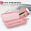 Capacity Simplicity Pencil Box Storage Box  Pen Pencil Case Compartment Storage Waterproof Pencil Case- 7
