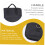 Large Capacity Drumstick Bag with Handle, MultiPocket Percussion Stick Storage Case for Lessons 4