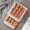 Drawer Type Egg Storage Box Refrigerator Fresh Keeping Egg Finishing Artifact Kitchen Large Capacity Egg Tray-Grey 3