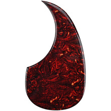 Thickened Tortoise Shell Acoustic Guitar Pickguard for Folk Guitar, ScratchResistant RightHanded Fit