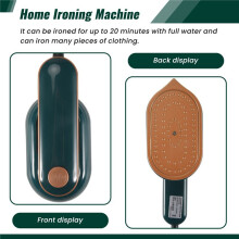 plancha de mano, generador de calor doble húmedo y seco, vaporizador portátil para ropa, hogar, viaje, enchufe de la UE