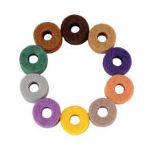 20pcs Cymbal Felt Pads Set for Drum Kit – Durable Protection Cushion, Stable Mounting, Random Color
