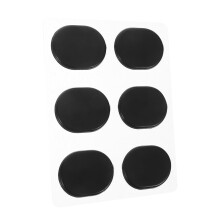 6pcs Silicone Drum Mute Pads Set for Acoustic and Electronic Drums, Noise Reduction Dampeners