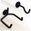 Metal Guitar Wall Mount Hanger Rack, Durable Holder for String Instruments, Space‑Saving Display 3