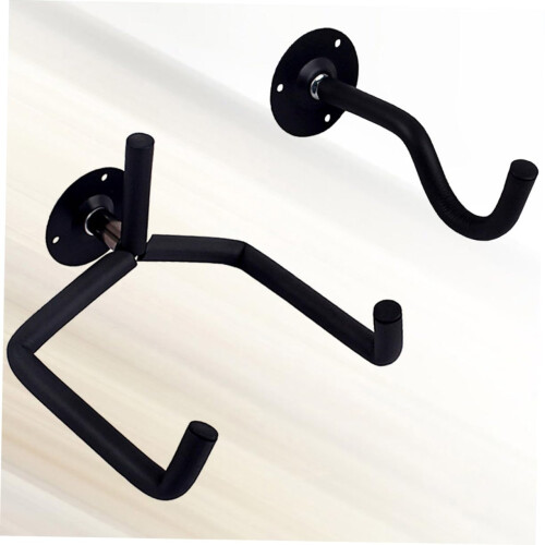 Metal Guitar Wall Mount Hanger Rack, Durable Holder for String Instruments, Space‑Saving Display 2