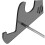 Acrylic Keyboard Stand with Ergonomic Typing Angle, Clear SpaceSaving Riser for Office and Gaming 3