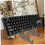 Acrylic Keyboard Stand with Ergonomic Typing Angle, Clear SpaceSaving Riser for Office and Gaming 4