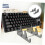 Acrylic Keyboard Stand with Ergonomic Typing Angle, Clear SpaceSaving Riser for Office and Gaming 5