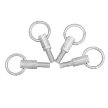 Snare Drum Replacement Screw with Durable Silver Finish for Secure Strap Attachment