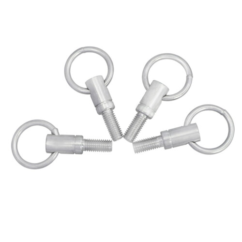 Snare Drum Replacement Screw with Durable Silver Finish for Secure Strap Attachment
