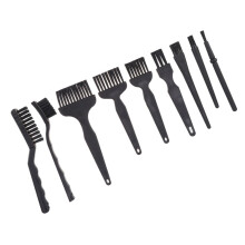 Keyboard Cleaning Brush Set 9pcs with Soft Bristle Protection for Precision Dust Removal and MultiDevice Use