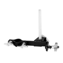 Adjustable Cowbell Mount Drum Percussion Clamp with Secure Metal Holder and Zinc Alloy Construction