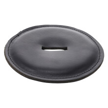 Cowhide Cymbal Pad for Beginners Black Noise Reduction Cushion Drum Cymbal Accessory