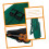 Ukulele Gig Bag Padded Splashproof Carrying Case with Side Pocket Lightweight for Beginners 3
