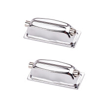 2pcs Double End Snare Drum Hooks and Lug Connectors Durable Design for Easy Installation