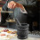 3set Granite Pattern Pestle Set Stone Herb Spice Grinder Solid Grinder Cooking Set 7