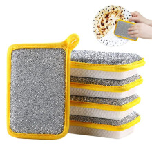Washing Sponge, Double Sided Kitchen Dishcloth, Multi-Purpose Absorbent Sponge, Bowl Dish Cleaning Pad Scrubber