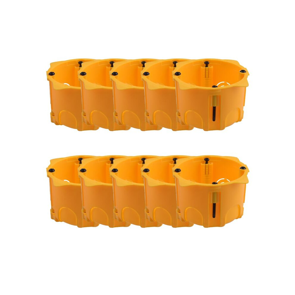 Drywall Box For Plasterboard & Concrete Wall, Socket Cassette Electric Box Case For European Standard Installation 6033158083421