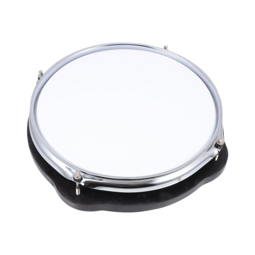 Drum Practice Mute Pad for Quiet Practice Beginners Noise Reduction Cushion White