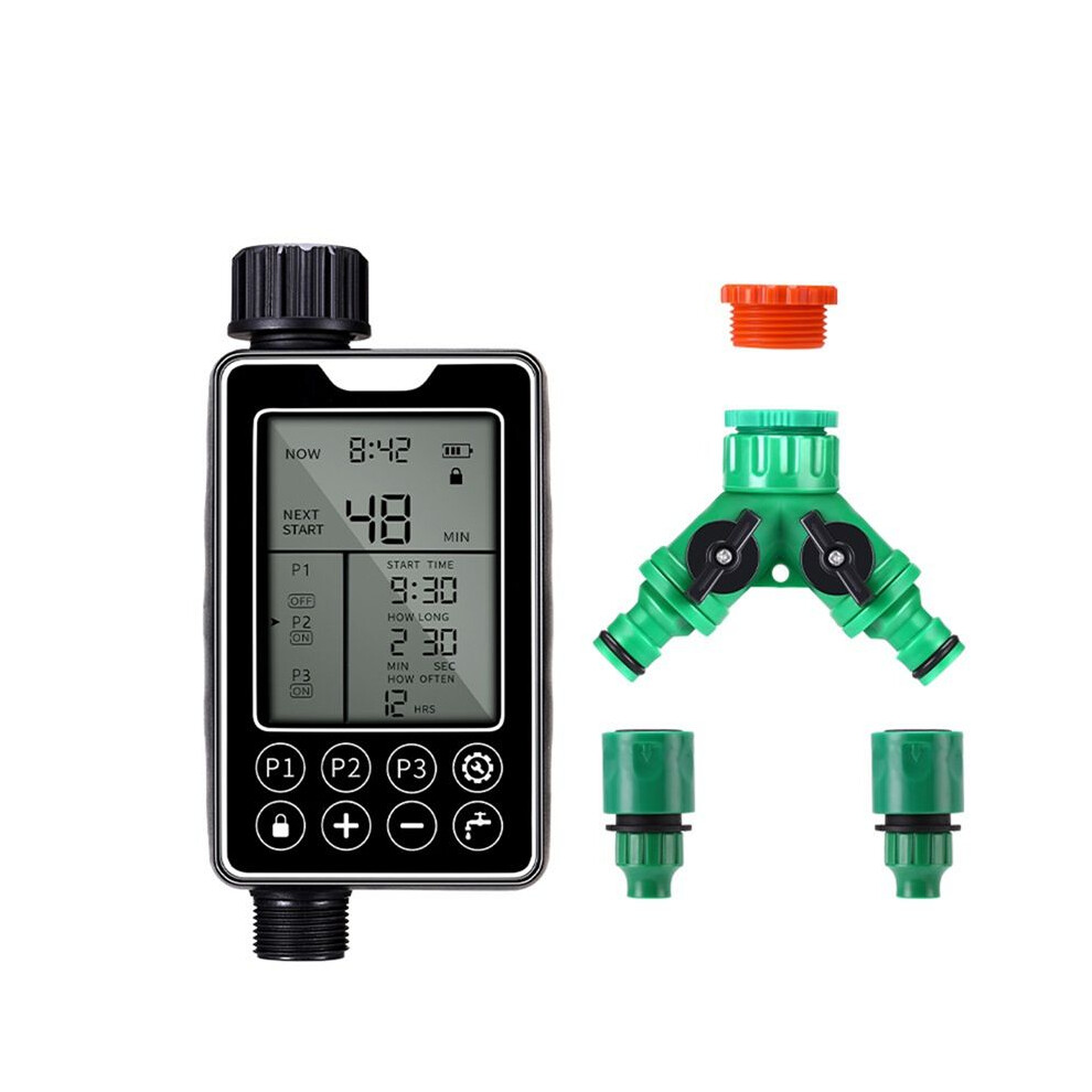 Automatic Irrigation Controller With Lcd Display, Electronic Garden Watering Timer, Intelligent Valve Water Control 4712294708314