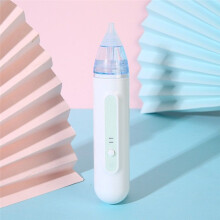 Baby Nose Cleaner Adjustable Suction Child Nasal Aspirator Health Safety Convenience Low Noise Green