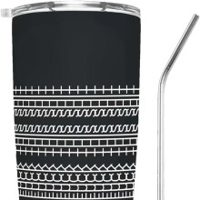 Funny Modern Insulated Tumbler - Sarcastic Stainless Steel Travel Mug with Hidden Message, Perfect for Gifting Black