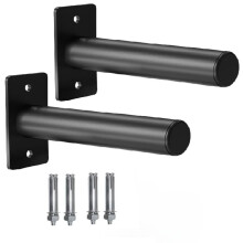 2 Sets Wall Mounted Weight Plate Holder Weight Rack Storage for Weight Plate Wall-Mounted Plate Rack Barbell Plate Rack