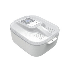 Defroster for Thawing of Defrosting Tray for Meat - Home Use Temperature Control Device with Draining Basket