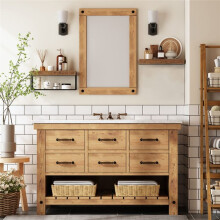 Bathroom Shelves over Toilet Wall Mounted Floating Shelves Farmhouse Shelf Toilet Paper Storage Small 16 Inch Set of 2