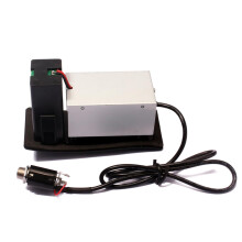 Acoustic Guitar Preamp System Easy Install Pickup Amplifier Enhanced Sound Clarity Black